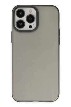 CepteToptan iPhone 14 Pro Max Kılıf Modos Metal Kapak - Siyah - DROPX4733-3767
