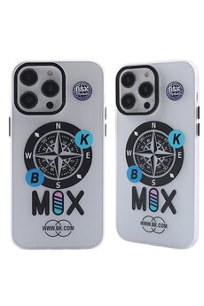 CepteToptan iPhone 14 Pro Kılıf Apollo Magneticsafe Desenli Kapak - Apollo Şeffaf - 3 - DROPX7116-2860