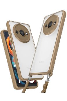 CepteToptan Xiaomi Redmi A3 4G Kılıf Penta Silikon Kılıf - Çöl Titanyum - DROPX5155-1434