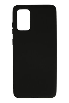 CepteToptan Samsung Galaxy S20 Plus Kılıf Nano içi Kadife Silikon - Siyah - DROPX1846-2500