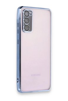 CepteToptan Samsung Galaxy S20 FE Kılıf Lensli Silikon - Açık Mavi - DROPX9044-4303