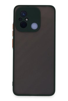 CepteToptan Xiaomi Redmi 12C Kılıf Montreal Silikon Kapak - Yeşil - DROPX9780-7067