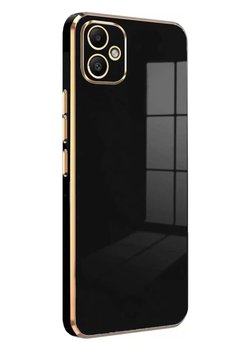 CepteToptan Samsung Galaxy A05 Kılıf Volet Silikon - Siyah - DROPX5832-5153