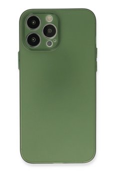 CepteToptan iPhone 13 Pro Kılıf Silikon - Yeşil - DROPX1709-1157