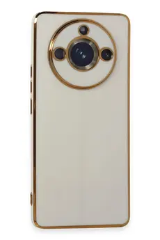 CepteToptan Realme 11 Pro Kılıf Volet Silikon - Beyaz - DROPX2156-9535