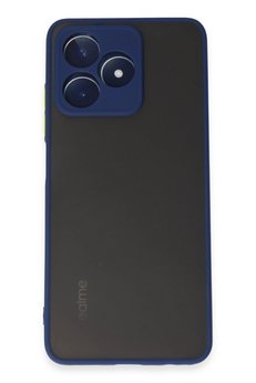 CepteToptan Realme C53 Kılıf Montreal Silikon Kapak - Lacivert - DROPX2624-2787