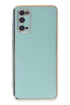 CepteToptan Samsung Galaxy S20 Kılıf Volet Silikon - Açık Yeşil - DROPX3844-9469