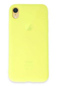 CepteToptan iPhone XR Kılıf First Silikon - Parlak Yeşil - DROPX2313-6801