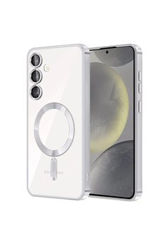 CepteToptan Samsung Galaxy S24 Kılıf Kross Magneticsafe Kapak - Titan Gri - DROPX3448-1593