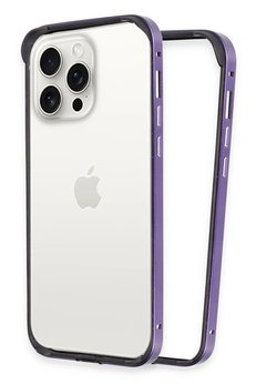CepteToptan iPhone 14 Pro Max Land Bumper Koruma Kapak - Derin Mor - DROPX7325-3148