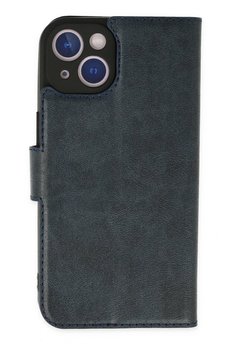 CepteToptan iPhone 14 Plus Kılıf Trend S Plus Kapaklı Kılıf - Lacivert - DROPX9977-1143