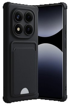 CepteToptan Xiaomi Redmi Note 14 Pro Plus Kelvin Kartvizitli Silikon - Siyah - DROPX7310-3004