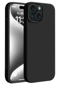 CepteToptan iPhone 15 Kılıf First Silikon - Siyah - DROPX4873-7069