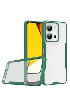 CepteToptan Vivo Y35 Kılıf Platin Silikon - Yeşil - DROPX6566-7762