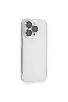 CepteToptan iPhone 13 Pro Max Kılıf Armada Lensli Kapak - Şeffaf - DROPX6045-8942