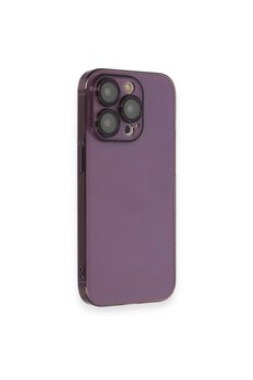 CepteToptan iPhone 13 Pro Kılıf Armada Lensli Kapak - Derin Mor - DROPX3451-7071