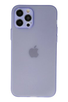 CepteToptan iPhone 12 Pro Max Kılıf Silikon - Mor - DROPX9952-5231