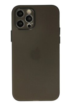 CepteToptan iPhone 12 Pro Max Kılıf Silikon - Gri - DROPX7892-9222