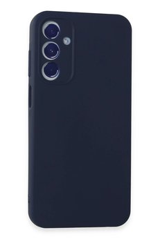 CepteToptan Samsung Galaxy A15 4G Kılıf First Silikon - Lacivert - DROPX6266-8750