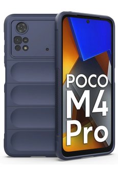 CepteToptan Xiaomi Poco M4 Pro 4G Kılıf Optimum Silikon - Lacivert - DROPX7734-8959