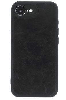 CepteToptan iPhone 16E Kılıf Aras Deri Kapak - Siyah - DROPX8248-5938