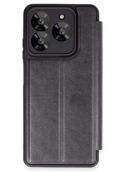 CepteToptan General Mobile Era 30 Kılıf Flip Cover - Siyah - DROPX5382-8806