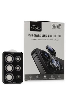 CepteToptan Samsung Galaxy S24 Ultra PVD Metal Kamera Lens - Derin Mor - DROPX6768-8359
