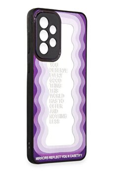 CepteToptan Samsung Galaxy A73 5G Kılıf Mirror Desenli Kapak - Mirror - 5 - NEO3415-9644