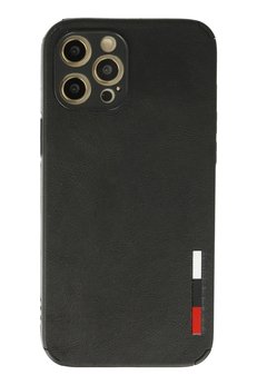 CepteToptan iPhone 12 Pro Kılıf Loop Deri Silikon - Siyah - DROPX8578-3347
