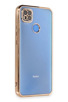 CepteToptan Xiaomi Redmi 9C Kılıf Lensli Silikon - Gold - DROPX3378-7899