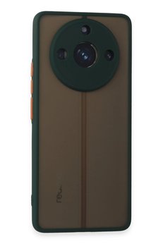 CepteToptan Realme 11 Pro Kılıf Montreal Silikon Kapak - Yeşil - DROPX4634-9605