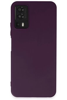 CepteToptan General Mobile GM 23 Kılıf First Silikon - Mor - DROPX5264-3094