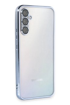 CepteToptan Samsung Galaxy A34 5G Kılıf Lensli Silikon - Açık Mavi - DROPX6199-8160