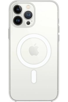 CepteToptan iPhone 15 Pro Kılıf Pc Real Magsafe Kapak - Şeffaf - DROPX6604-9858