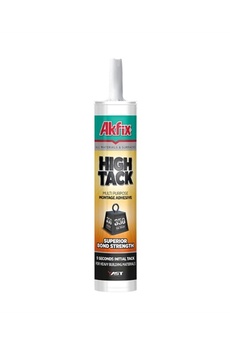 Akfix High Tack Genel Amaçlı Montaj Yapıştırıcı Beyaz 290 Ml