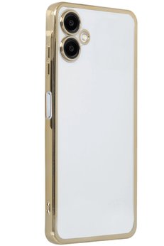 CepteToptan Samsung Galaxy A06 Kılıf Lensli Silikon - Gold - DROPX8313-8708