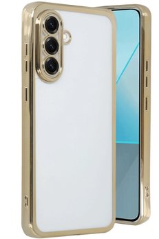 CepteToptan Samsung Galaxy A56 Kılıf Lensli Silikon - Gold - DROPX2547-4293