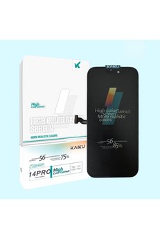 KAİKU Iphone 14 PRO Uyumlu LCD Dokunmatik Ekran Yüksek Renk VE Kalite