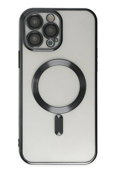 CepteToptan iPhone 13 Pro Max Kılıf Kross Magneticsafe Kapak - Siyah - DROPX6470-9071