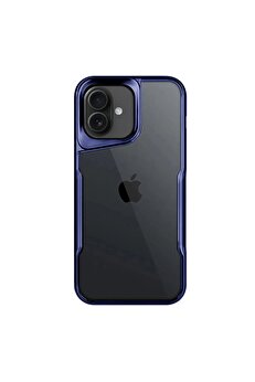 nerede bulurum iPhone 16 Kılıf Boyi Silikon Kapak - Lacivert