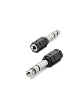 Evimdeyokyok 6.35 Mm To 3.5 Mm Stereo Jack Adaptör Siyah Hdx1265