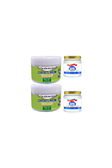 Adoi̇l Çörek Otu Kremi̇ 2X150 Ml Rahatlatıcı Krem +Snow Ki̇tten 2X50 Ml Menthol Balm
