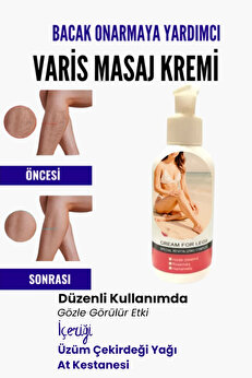 Adoi̇l Var.i̇s Bölgesi̇ Içi̇n Bacak Onarmaya Yardımcı Ve Besleyi̇ci̇ Vari̇son Masaj Kremi̇ 100 Ml