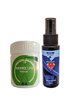 Adoil Hemocure Cream Özel 50 ml Kremi + Yanında Erkeklere Özel Stop Sprey