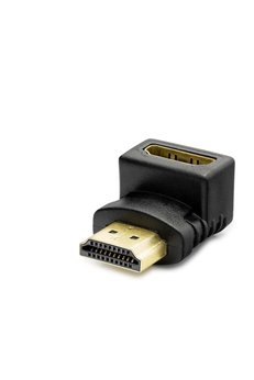 Evimdeyokyok Hdmi To Hdmi F Çevirici L Tip Siyah Hdx1258