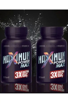 Adoil Maximum Power Max 3x Effect Erkeklere Extra Sertlik Maxìmum Güç 30 Lu X 2 Adet