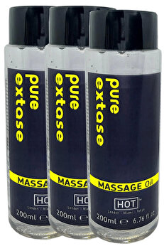 Adoi̇l Pure Extase Massage Oi̇l 600 Ml Aromalı Masaj Yağı X 3 Adet