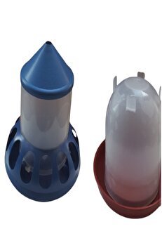Tekplast Ci̇vci̇v Yemli̇ği̇ 2 Kg & Ci̇vci̇v Suluğu 1,5 Lt (Ci̇vci̇v Kekli̇k, Bıldırcın  Içi̇n)