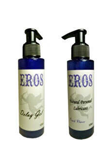 Adoi̇l Eros 125Ml Şeftali̇ Aromalı 125Ml Dlay Jel Erkeklere Özel Set
