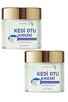 Adoil Kedi Otu Yüksek Etkili Rahatlatıcı Masaj Bakım Kremi 50ml 2 Adet